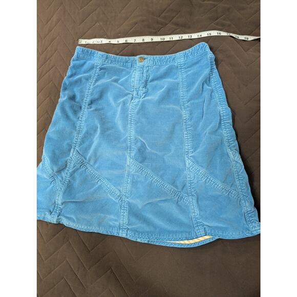 Pretty light blue courteroy patched midi skirt by Marc Jacobs size 10 - Picture 1 of 6